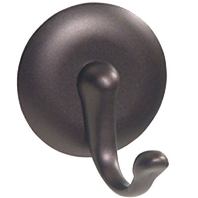 iDesign AFFIXX Peel and Stick Adhesive Storage Hook Bronze Finish 