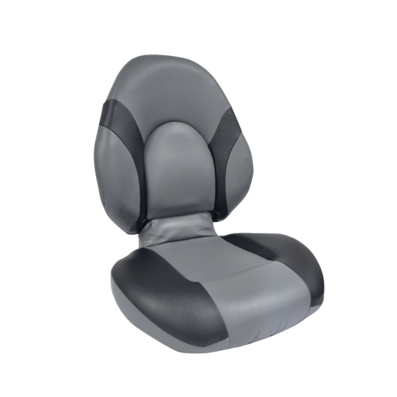 Semi-Custom Boat Seat - Dark Grey/Ebony image number 1
