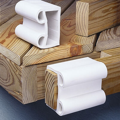 Fender Board Guards White fits 2" x 4"