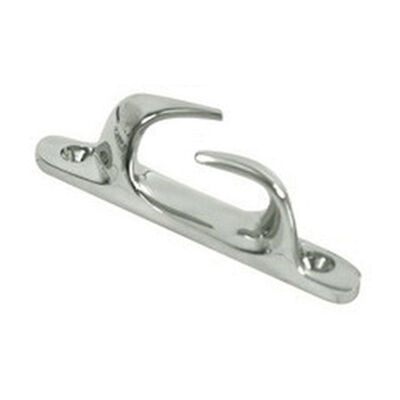 Whitecap 5-1/2" Chrome-Plated Brass Bow Chocks, Pair