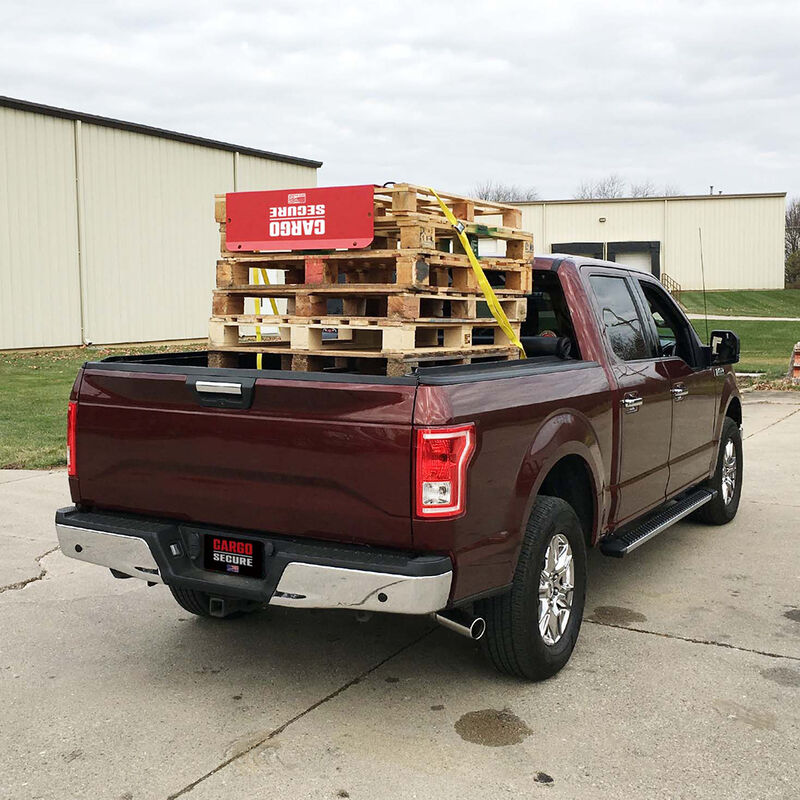 SecureTech Aluminum Truck Bed Cargo Momentum Preventor with Straps image number 3