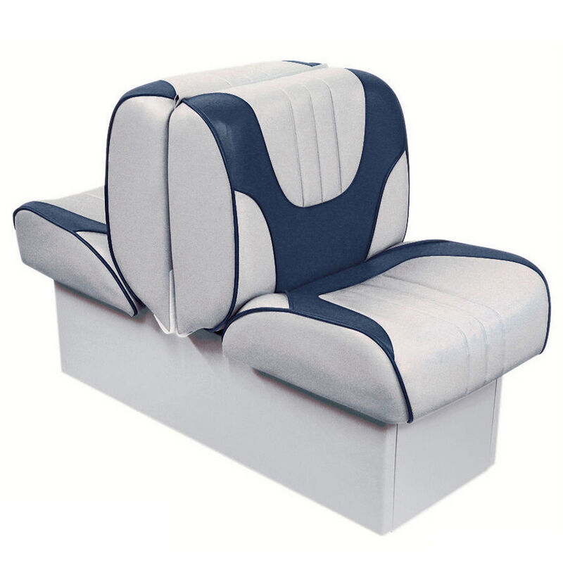 Overton's Deluxe Back-to-Back Lounge Boat Seat with 8" Base image number 1