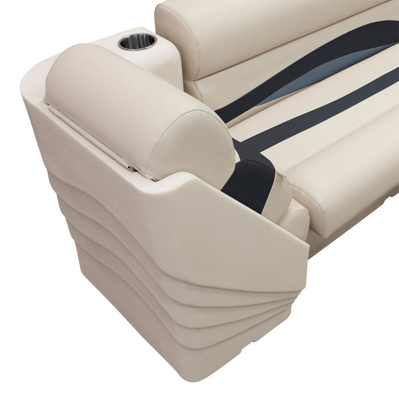 Wise Premier Pontoon Boat Seat Lean-Back Lounge, Right Side image number 4