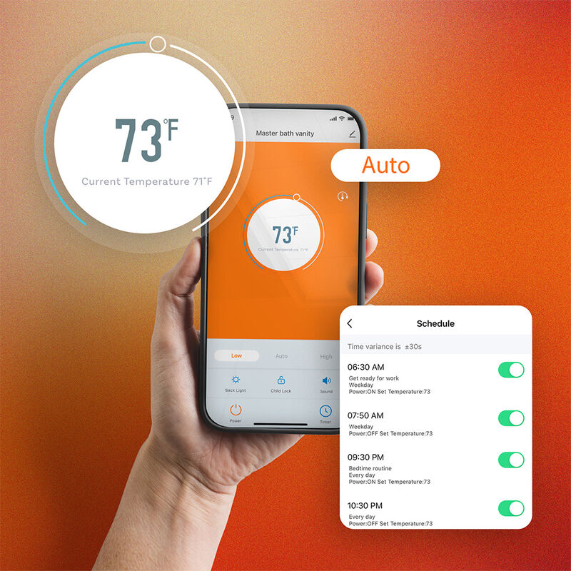 Heat Storm Phoenix 1500-Watt Infrared Heater with Wi-Fi image number 4