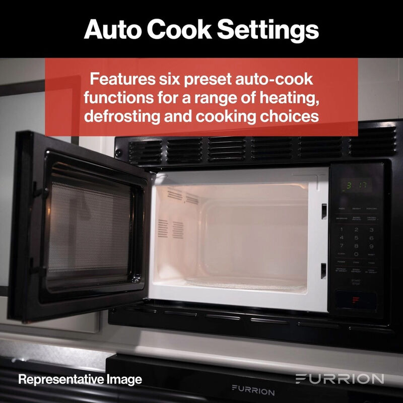Furrion 0.9 cu.ft. RV Microwave Oven, Black image number 5