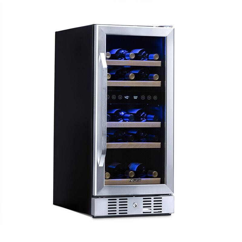 NewAir 15" Built-In 29 Bottle Dual Zone Wine Fridge image number 1