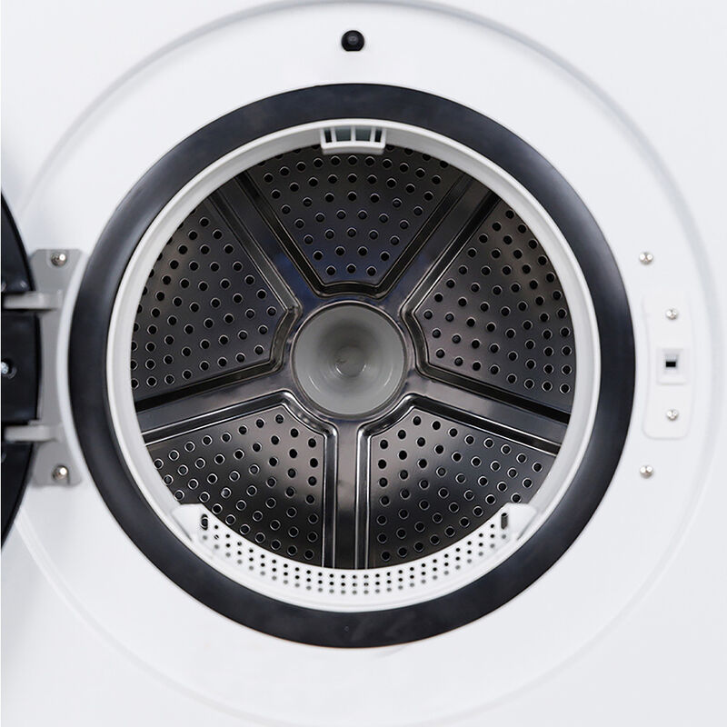 Equator ED 880 4 cu. ft. 220V Electric Stackable Vented Sensor Dryer, White image number 8