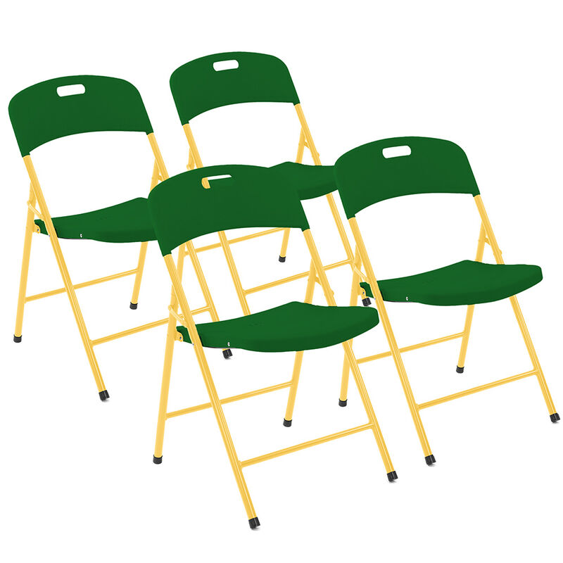 The Rolling Table Sport Edition Folding Chairs, 4-Pack image number 1