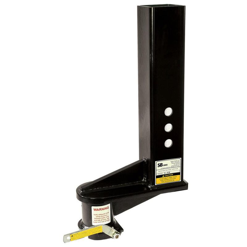 SB2 4.5" Square Tube with 9" Offset and Self Latching Coupler image number 1