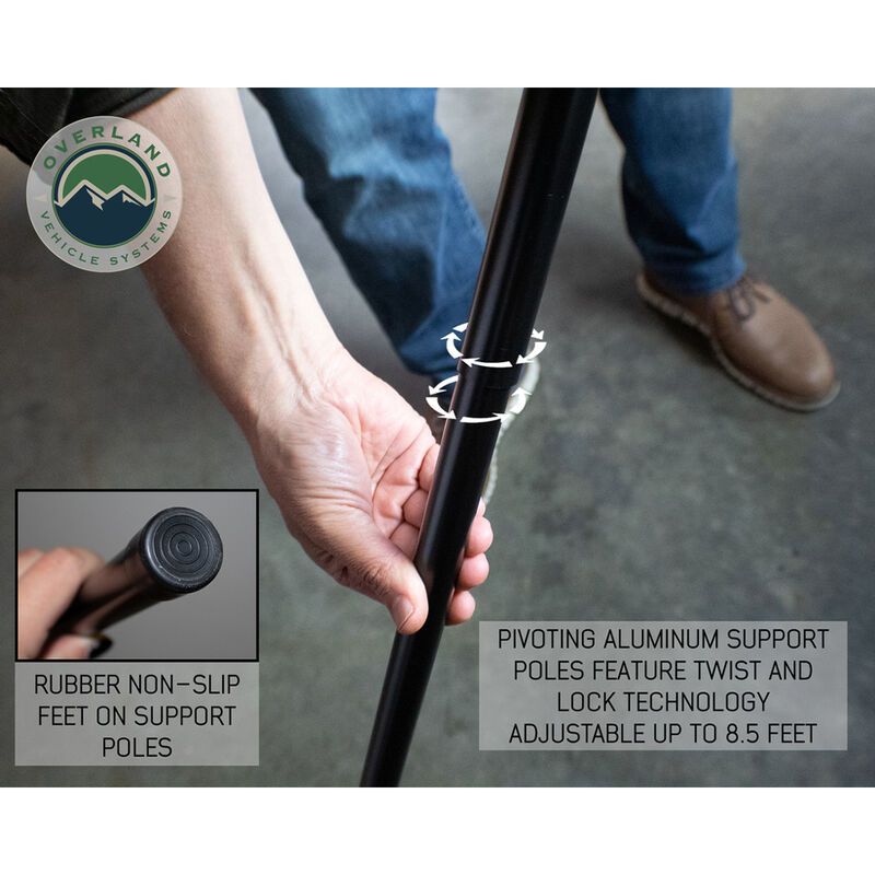 Overland Vehicle Systems Nomadic Awning 2.5, 8.0' image number 5