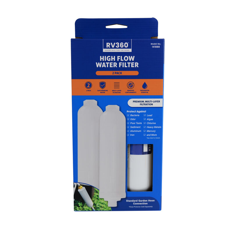 RV360 High Flow Water Filter, 2-Pack image number 10