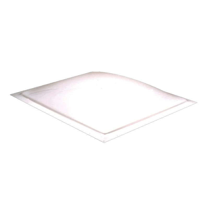 Square Thermoformed Polycarbonate RV Skylight, 14&rdquo; x 14&rdquo; White image number 1