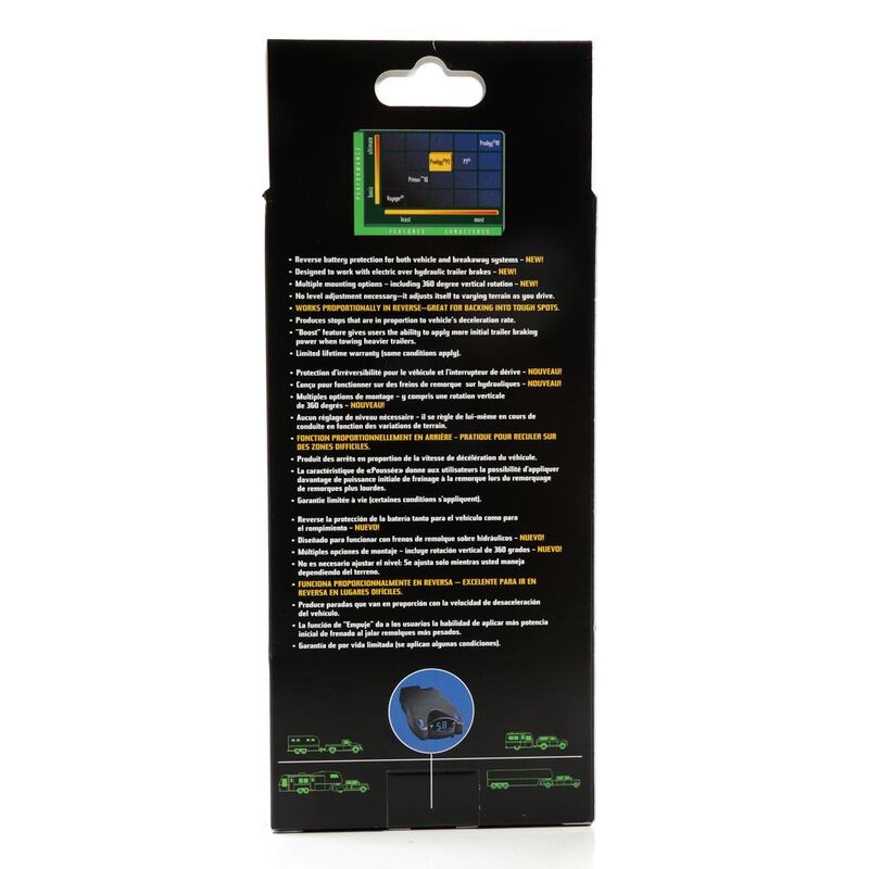 Tekonsha Prodigy P2 Electric Trailer Brake Controller, Proportional image number 5