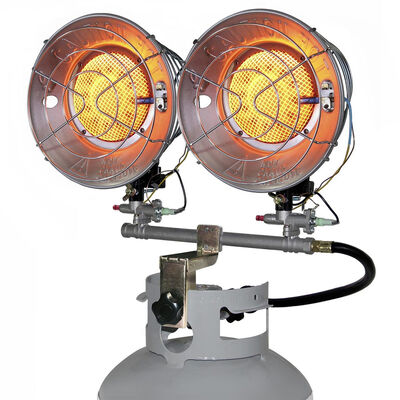 Dura Heat Propane Double Tank Top Heater with Tip-Over Shutoff