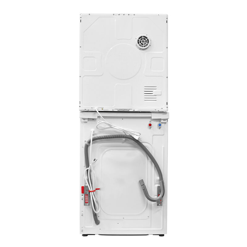 Equator Stackable EW 826 15-lb. Washer + ED 850 S 3.5 cu.ft. Vented Dryer, 110V, White image number 6