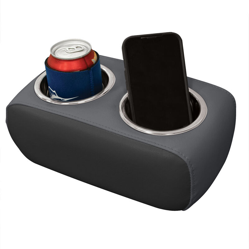 Wise Portable Stainless Double Drink Holder for Pontoon Furniture image number 11