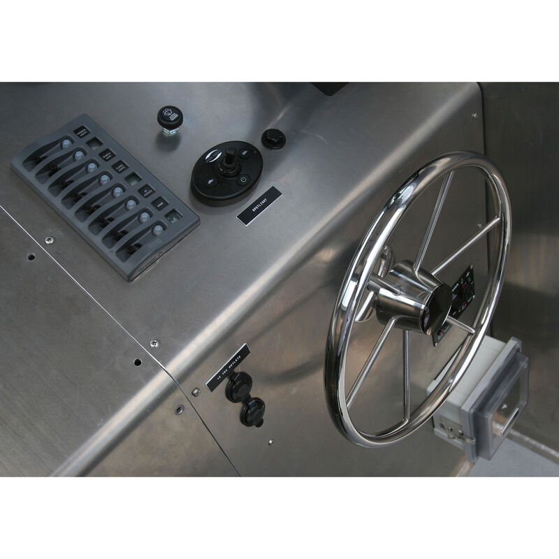 Blue Sea WeatherDeck Waterproof Circuit Breaker Panel - 8 Positions, gray image number 2