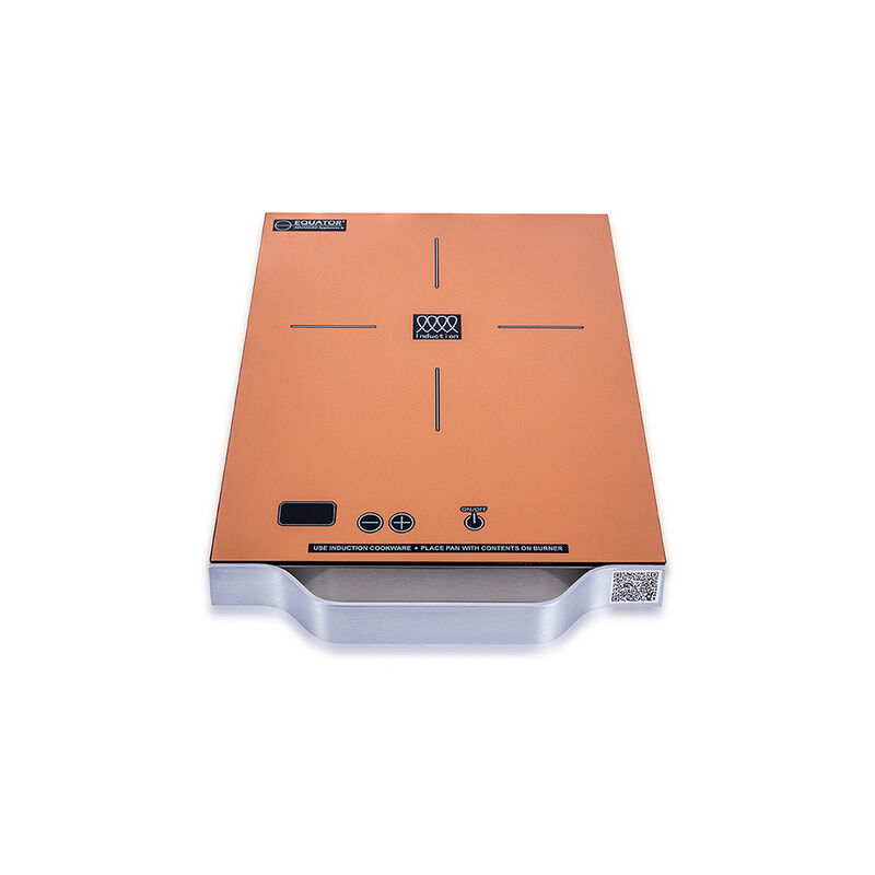 Equator PIC 100 Portable 11" Single-Burner Induction Cooktop with Handle, Copper image number 1