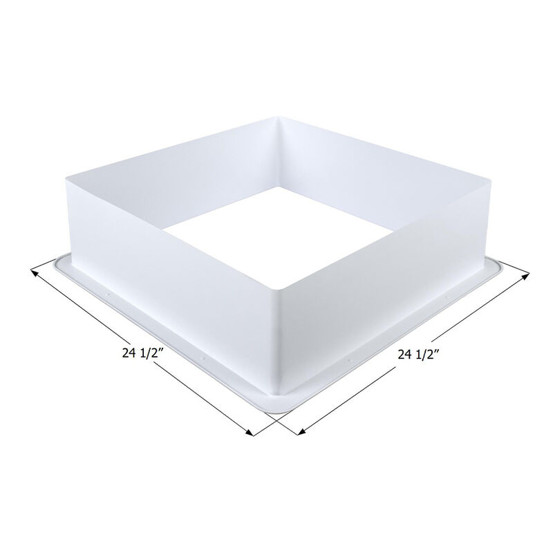 Icon Technologies RV Skylight Garnish for SL2222 Skylight, 7" Trimmable Depth image number 2