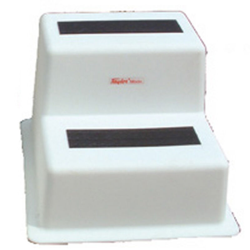 Stepsafe Dock Step, White, Double Tread image number 1