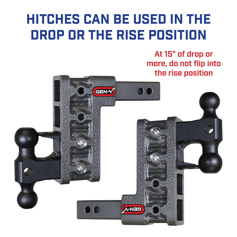 Gen-Y Hitch Mega-Duty 21K 6 Drop, 2.5in Shank image number 6