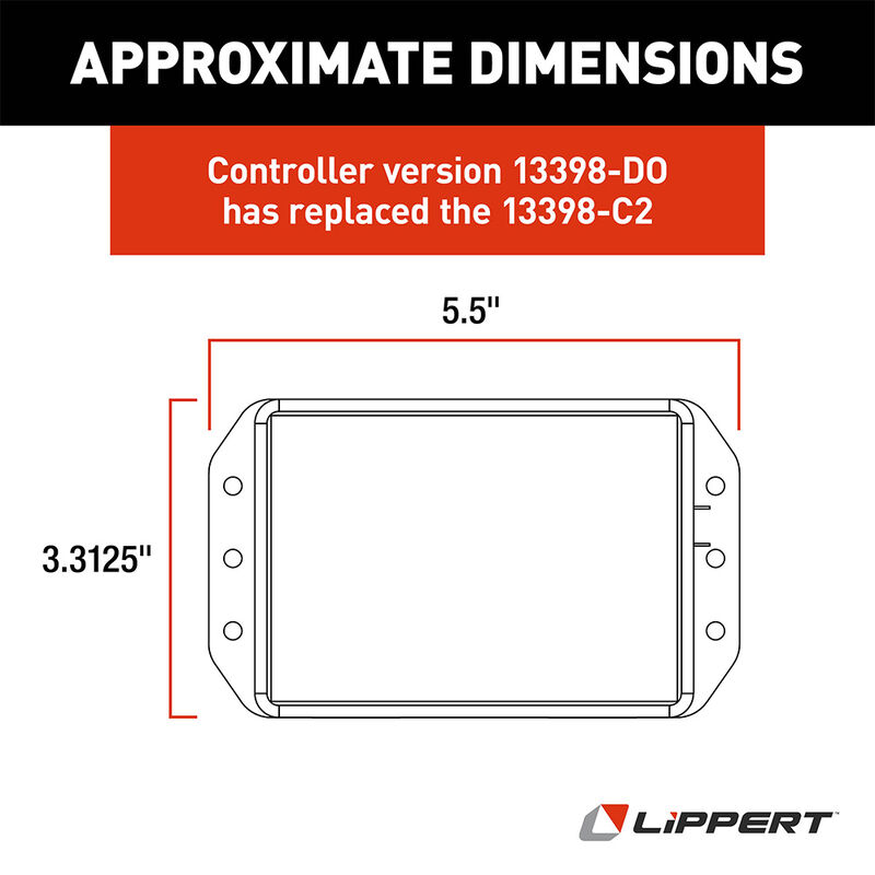Lippert Replacement In-Wall Slide-Out Controller V-Sync II image number 4