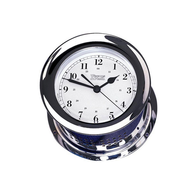 Chrome Plated Atlantis Quartz Clock image number 1