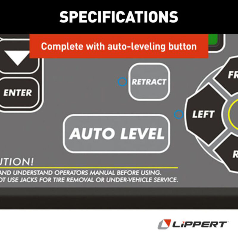 Lippert 421484 Leveling Touchpad image number 6