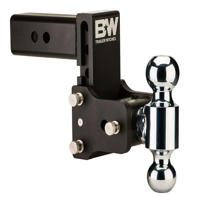 B&W Hitches Tow & Stow Class V Trailer Hitch Ball Mount, 14,500 GTW, 1,450 Tongue Weight image number 1