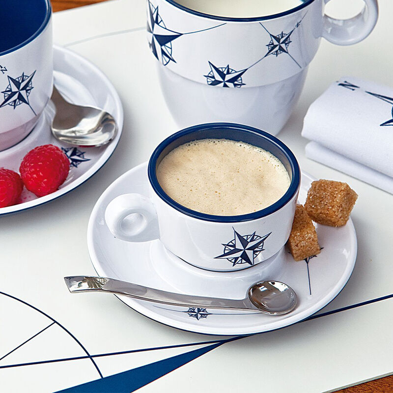 Northwind Espresso Cup & Saucer, 12 Piece Set image number 3