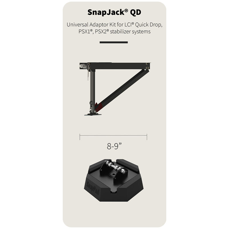 RV SnapPad SnapJack QD, 4-Pack image number 5