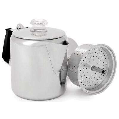 GSI Outdoors Glacier 6-Cup Percolator, 20.1 oz.