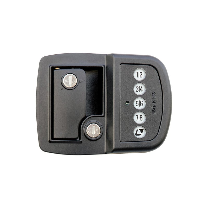 Lippert Keyless RV Right Door Lock with Bluetooth image number 1