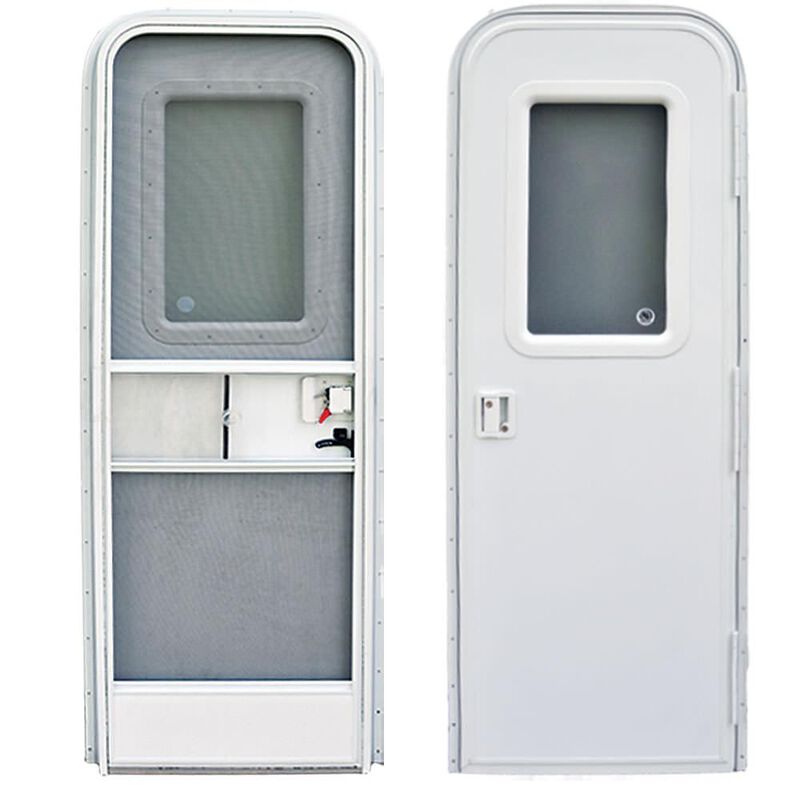 Radius Door-RH-30X72 - Polar White image number 1