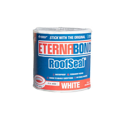 EternaBond RoofSeal MicroSealant RV Repair Tape | White 4" X 10'