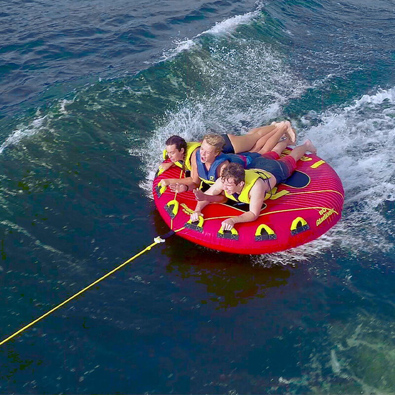 Gladiator Max Deck Rider 3-Person Towable Tube image number 4