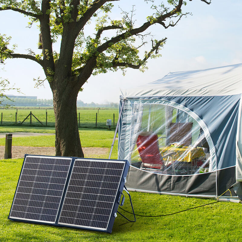 Ecowareness 220-Watt Solar Portable Briefcase Kit image number 3