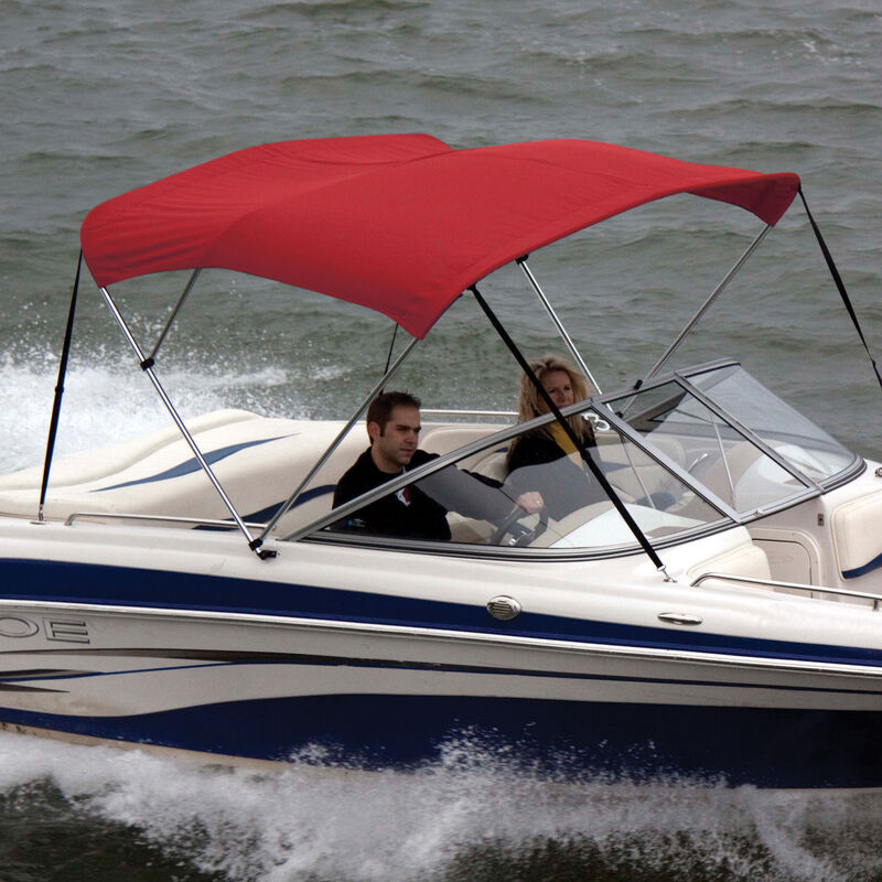 Shademate Bimini Top Sunbrella Fabric and Boot Only, 3-Bow 6'L, 36"H, 54"-60"W image number 1