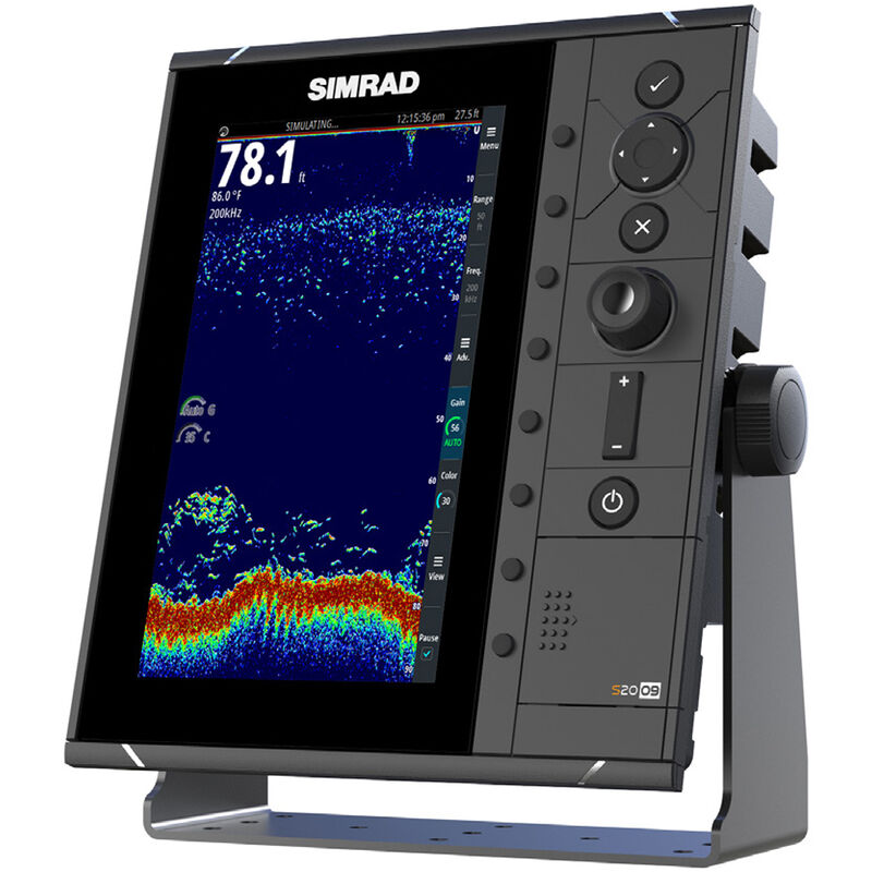 Simrad S2009 9" Fishfinder w/Broadband Sounder Module & CHIRP Technology image number 1
