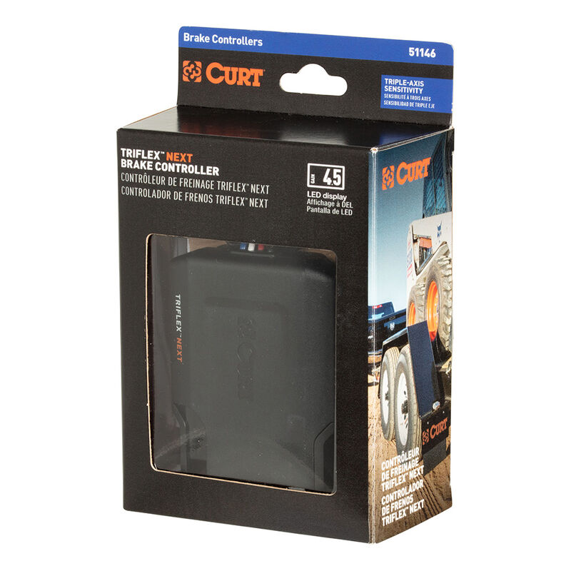 Curt TriFlex NEXT Electric Trailer Brake Controller, Proportional image number 10