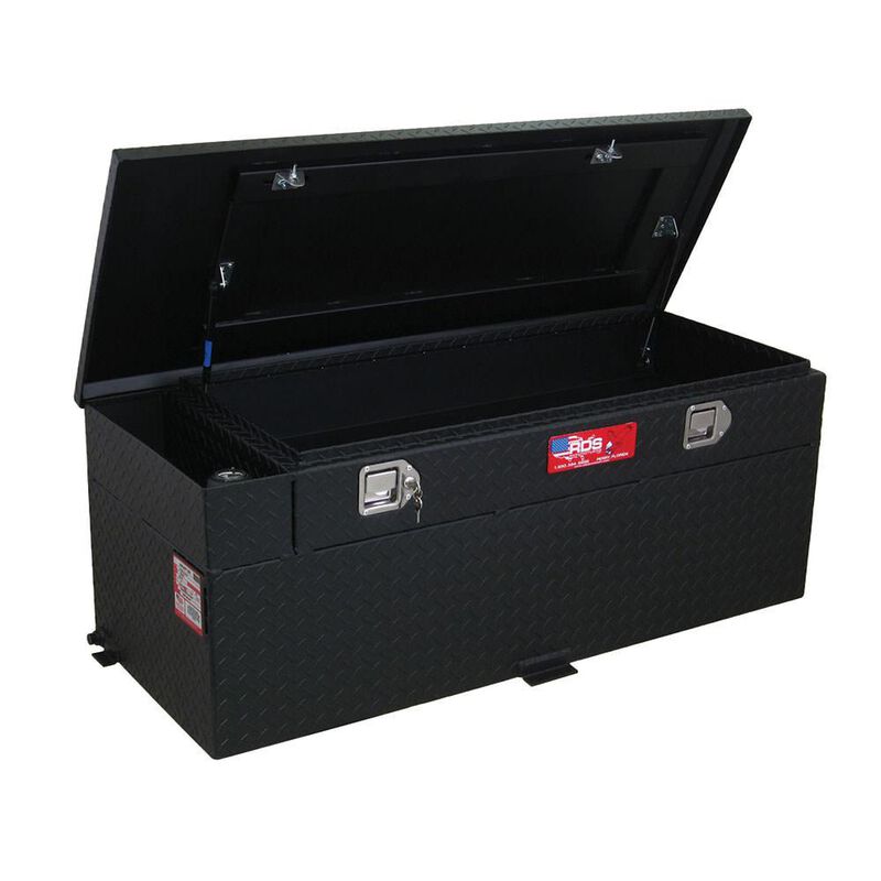 Black Powder Coat Auxiliary Fuel & Tool Tanks, 51 Gallon Combo Fuel & Tool image number 2