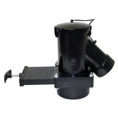 Valterra 3" Handle Actuated Wye Fixed Waste Valve w/Plastic Handle