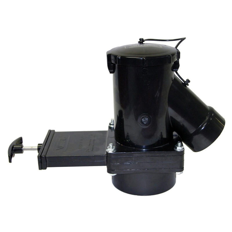 Valterra 3" Handle Actuated Wye Fixed Waste Valve w/Plastic Handle image number 1