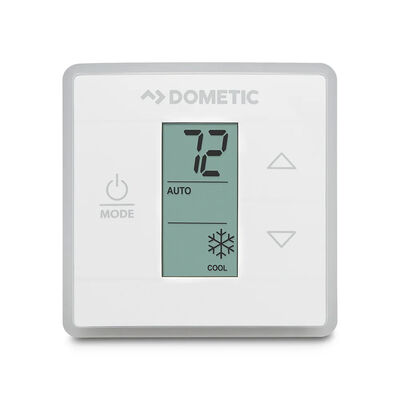 Dometic Capacity Touch Thermostat with with Control Kit, Cool//Furnace/Heat Pump, White