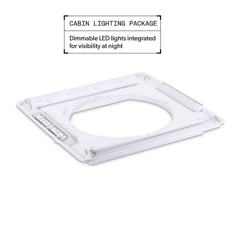 Dometic Fan-Tastic Vent FA95 Platinum Roof Fan with DryDock, White image number 5