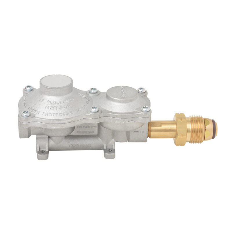 Flame King 2-Stage LP Propane Gas Regulator w/ POL image number 2