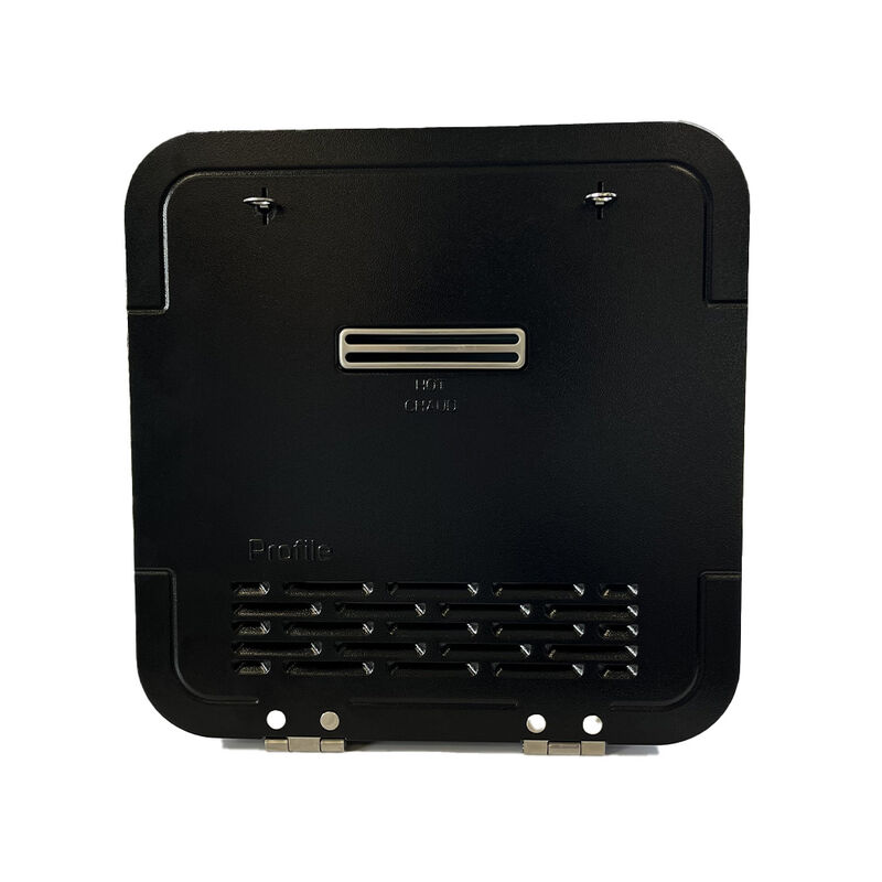 GE Profile Tankless On-Demand Water Heater Door, Black image number 1