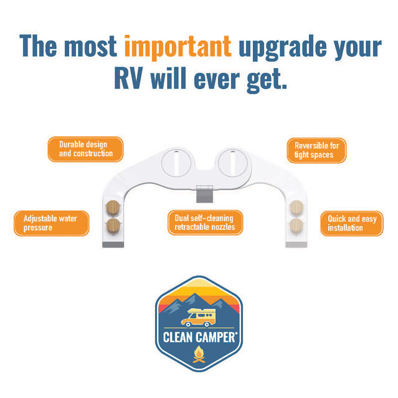 Clean Camper RV Bidet Toilet Seat Attachment image number 3