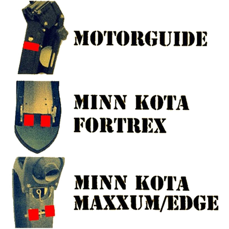 T-H Marine G-Force Silencer Trolling Motor Vibration Pad, Black image number 2