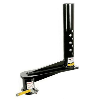 SB116 4" Round Tube with 16" Offset and Self Latching Coupler